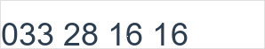 Numéro de téléphone fixe: