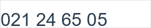 Numéro de fax: