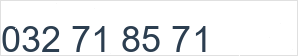 Numéro de téléphone fixe:
