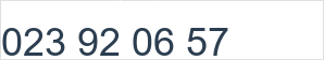 Téléphone fixe: