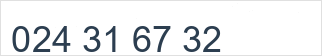 Numéro de fax: