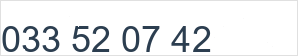 Numéro de téléphone fixe: