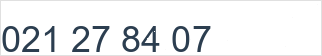 Numéro de fax: