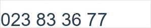 Numéro de fax: