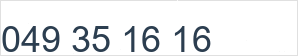Numéro de téléphone fixe: