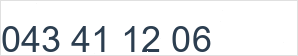 Numéro de téléphone fixe: