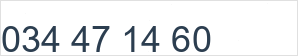 Numéro de fax: