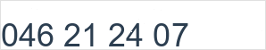 Numéro de téléphone fixe: