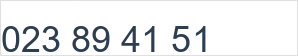 Numéro de téléphone fixe: