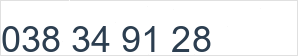 Numéro de téléphone fixe: