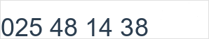 Numéro de téléphone fixe: