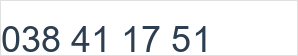 Numéro de fax: