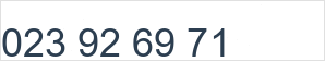 Numéro de téléphone fixe: