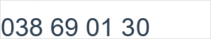 Numéro de téléphone fixe: