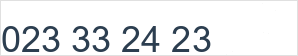 Numéro de fax: