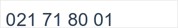 Numéro de fax: