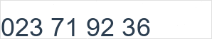 Numéro de fax: